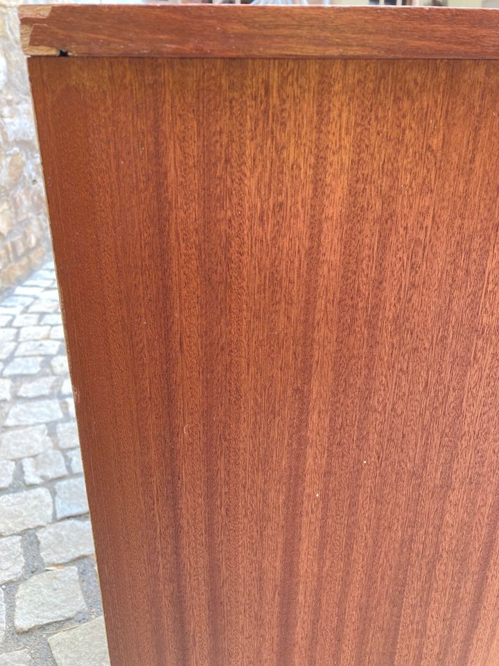 Schuhschrank Vintage DDR Mid Century Kommode Sideboard in Bad Langensalza