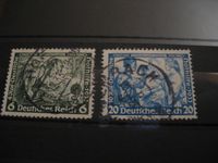 Briefmarken Deutsches Reich Wagner MiNr. 502B und 505B gestempelt Baden-Württemberg - Konstanz Vorschau