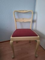 2 Vintage Stühle beige dunkelrot (Preis für Set) Duisburg - Duisburg-Mitte Vorschau