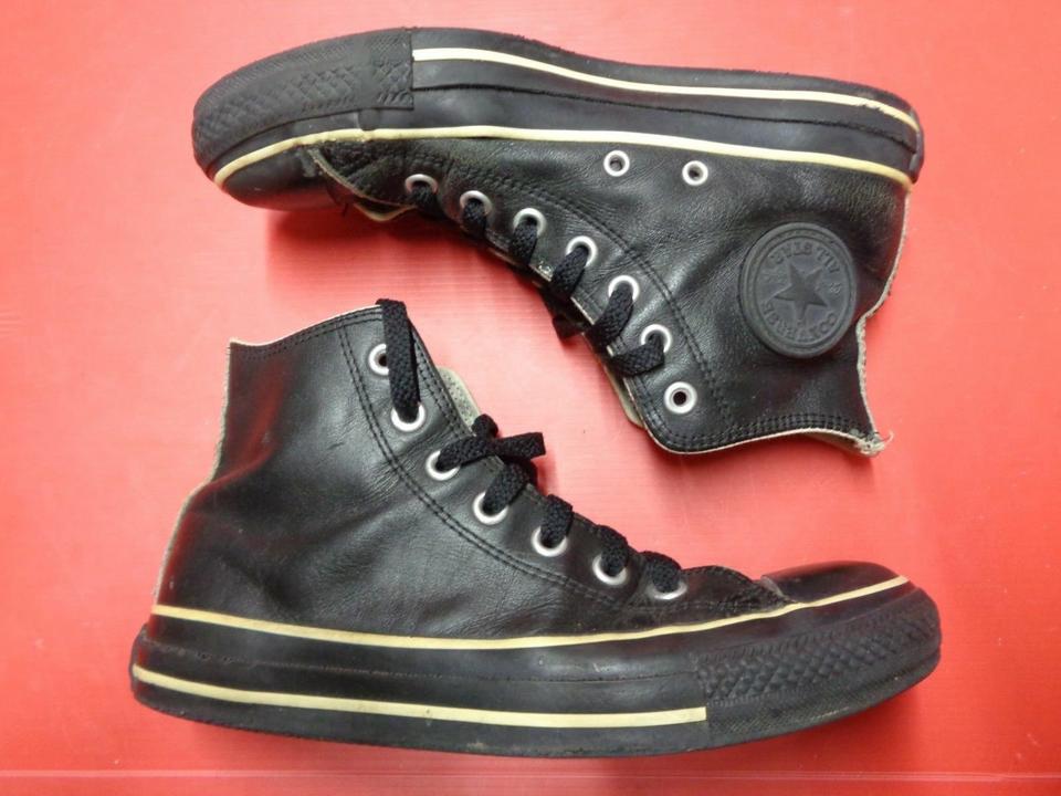 Converse Chucks All Star Leder schwarz Gr.38 (UK 5,5) unisex in Köln