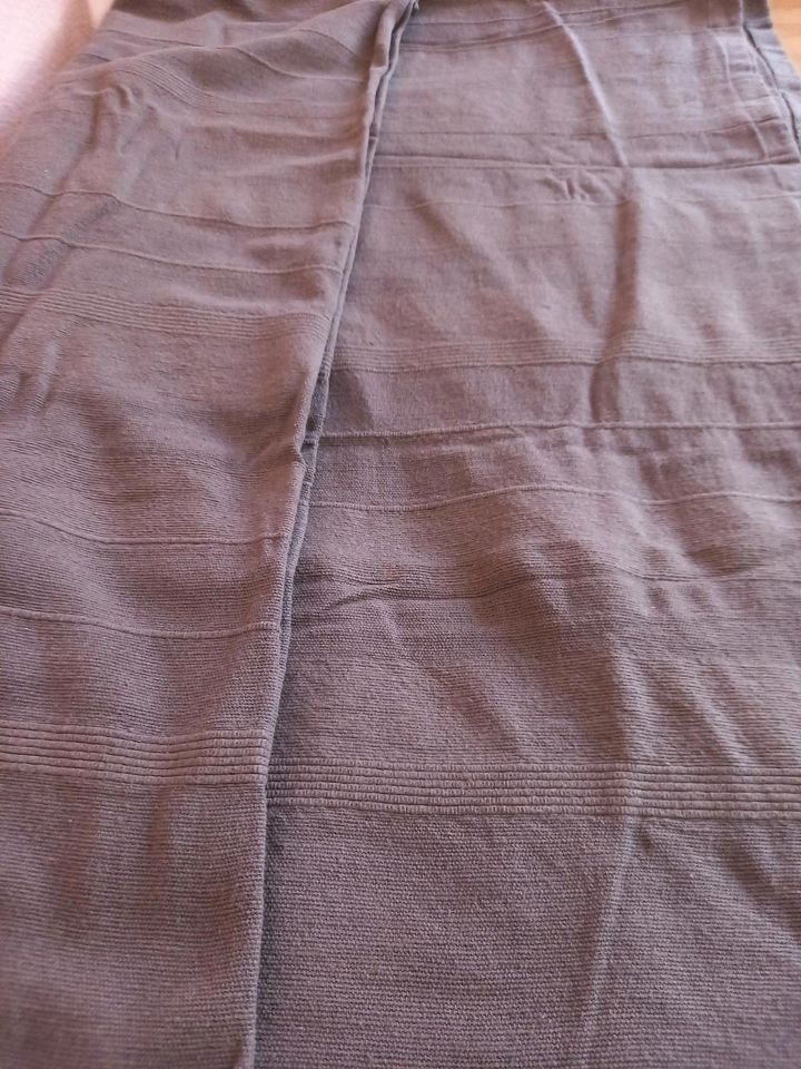 Sofadecke Tagesdecke Tuch grau gewebt Gr. 188x172 cm in Bautzen