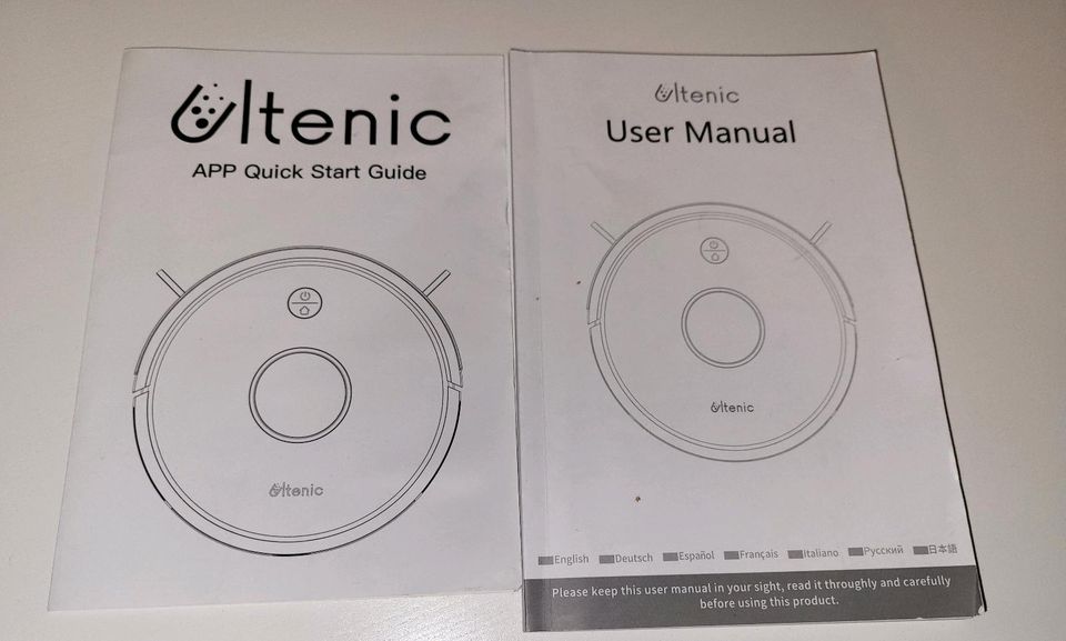 Ultenic Manual Ersatzteil Wischroboter/Tank in Lich