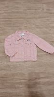 Jeansjacke Übergangsjacke Gr. 86 rosa, mit Blumen Stickerei Bayern - Kempten Vorschau