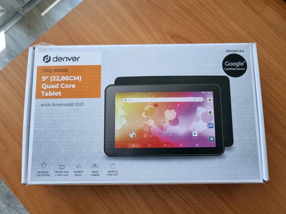 Neues Tablet 22,86 cm von denver in Mülheim (Ruhr)