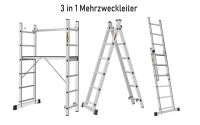 3in1 Mehrzweckleiter / Schiebeleiter 2,68m / Leistergerüst Niedersachsen - Aerzen Vorschau