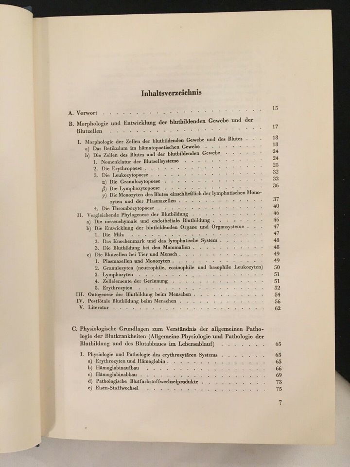 Klinische Pathologie der Blutkrankheiten 1950 Schoen Tischendorf in Braunschweig