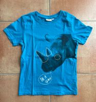 blaues T-Shirt "Nashorn" in Gr. 134/140 Hessen - Kelkheim Vorschau