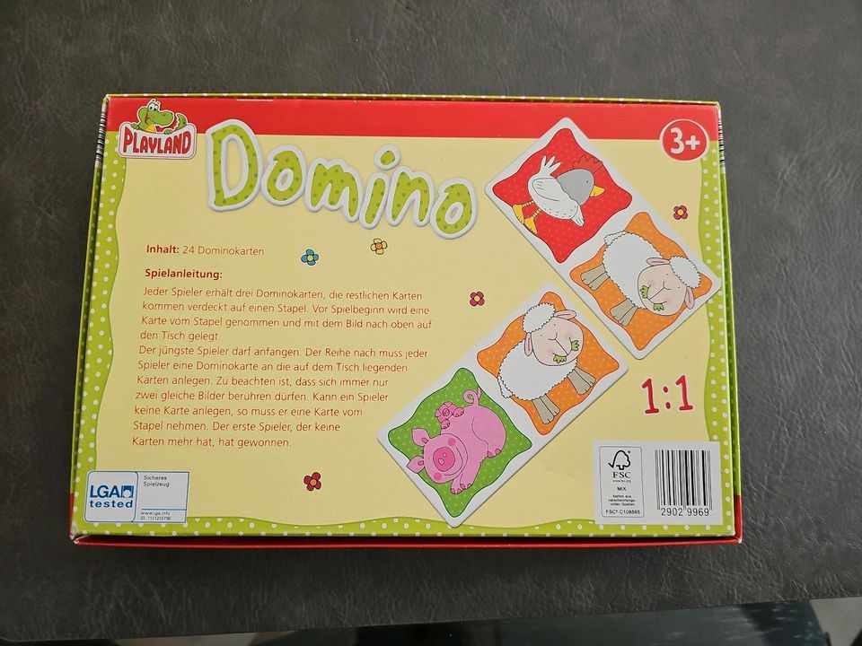 Domino - Kinder Brettspiel - Gesellschaftsspiel in Hohenhameln