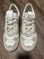 Weiße Valentino Sneakers Vl7N Aus Kalbsleder Mit Bändern Bayern - Altenbuch Vorschau