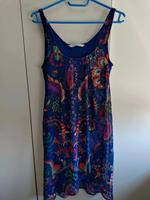 Desigual Kleid 40 Hängerechen Hippie Sommer Urlaub Glitzer Nordrhein-Westfalen - Dormagen Vorschau