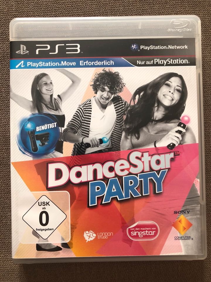 PS3 DanceStar Party Sony PlayStation 3 Move Tanz Spiel in Thüngersheim