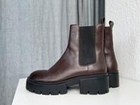 Chelsea Stiefel echt Leder H&M Premuim braun mit dicker Sohle 42 Elberfeld - Elberfeld-West Vorschau