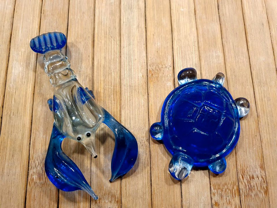 2 sehr , niedliche Glasfiguren / Skorpion und Schildkröte/ Glas in Bremervörde