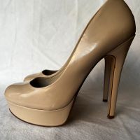 Schuhe- High Heels in der Farbe Nude Größe 39 Hessen - Wiesbaden Vorschau