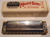 HOHNER Mundharmonika Marine Band 1896 Classic C-Dur Parchim - Landkreis - Plate Vorschau