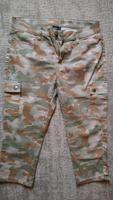 Cargohose Baumwolle Camouflage Gr 40 überknielang Bayern - Rimpar Vorschau