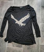 Damen Shirt Langarm Pailletten Größe 40 Schwarz Duisburg - Rheinhausen Vorschau