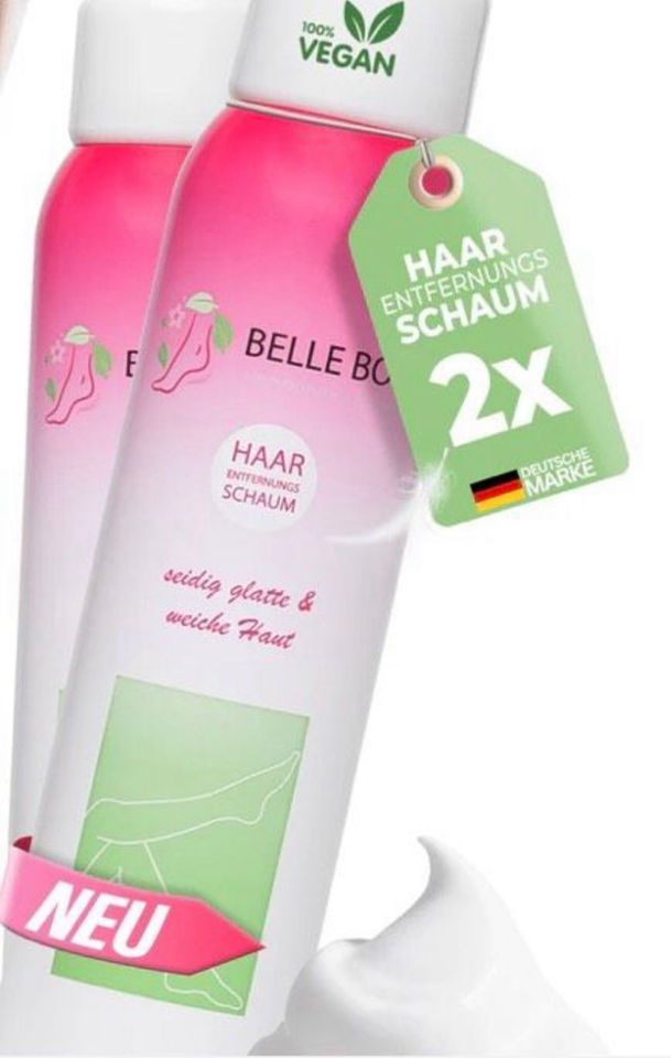 Belle Body - Haarentfernung Schaum Haarentferner - 2 Stück - NEU in Wuppertal