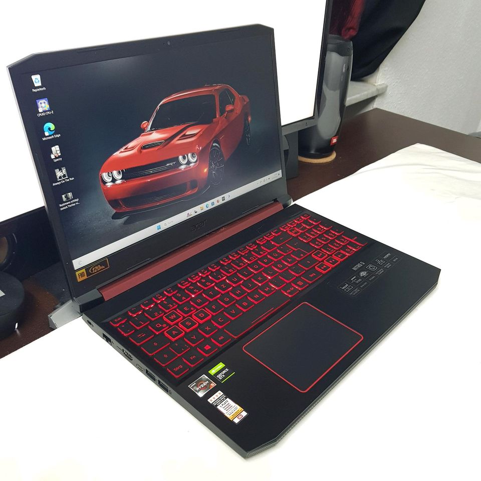 Acer Gaming Nitro 5. GTX 1650/120Hz/Ryzen 5/20GB RAM/500GB SSD/11 in Düsseldorf