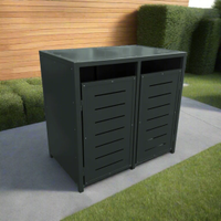 My-Mülltonne PREMIUM Metall 2er Mülltonnenbox Kr. Dachau - Odelzhausen Vorschau