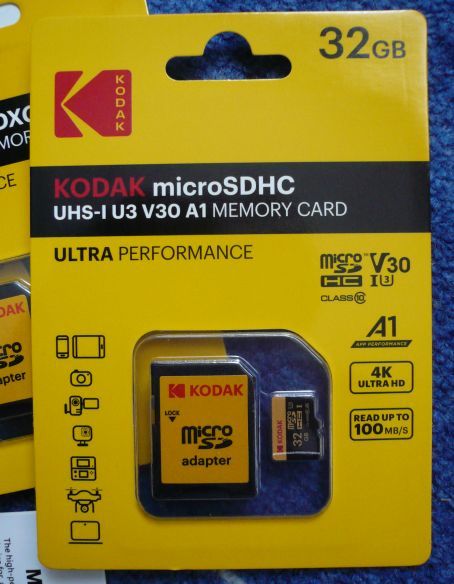 micro SDHC Speicherkarte Kodak 32, 64 Handy Foto Notebook in Augsburg
