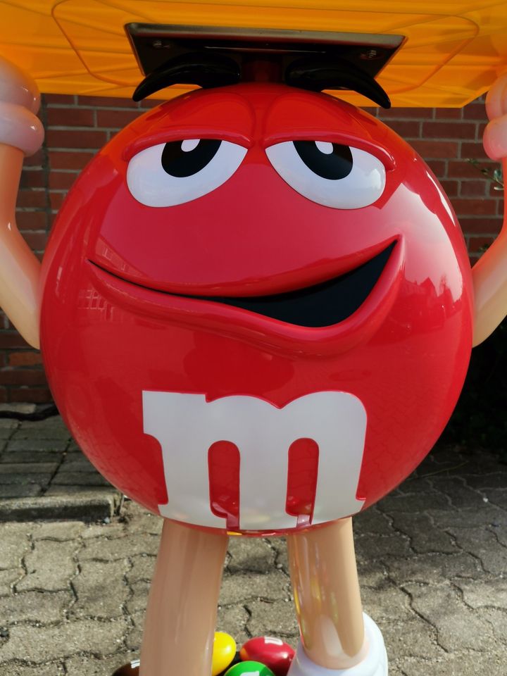 Aufsteller - M&M - rot - Werbeaufsteller - 105cm - NUR ABHOLUNG in Lübeck