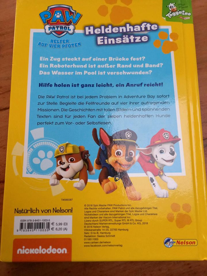 Paw Patrol Heldenhafte Einsätze 4 Geschichten NEU in Emmerthal