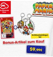 Suche: Schlüsselanhänger Set - Paper Mario: Legende vom Äonentor Hessen - Biblis Vorschau