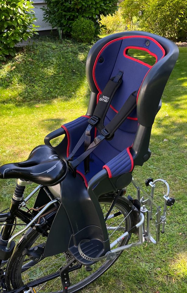 Fahrradsitz Römer Britax Jockey Comfort mit 2 Adaptern TOP! in Halle (Westfalen)