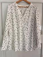 Bluse Opus Gr. L mit dunkelblauen Herzen Bayern - Neu Ulm Vorschau