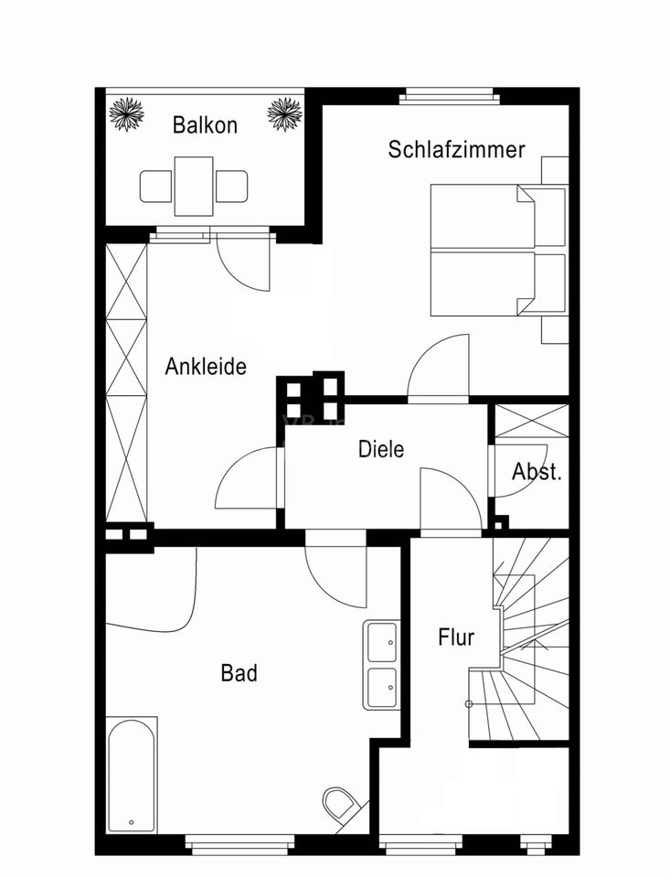 Gepflegtes Zweifamilienhaus mit traumhaftem Garten in Bonn-Duisdorf in Bonn