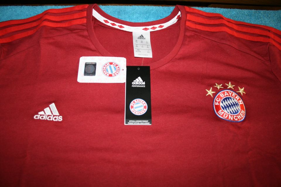 Original Adidas Bayern München T-Shirt Größe XXXL Neu OVP in Glan-Münchweiler