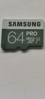 Micro SD-Karte Samsung 64 GByte Pro xc 1 Sachsen-Anhalt - Lutherstadt Wittenberg Vorschau