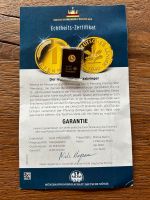MDM Glückspfennig 1949 echtes Gold 585 mit Zertifikat Baden-Württemberg - Leinfelden-Echterdingen Vorschau