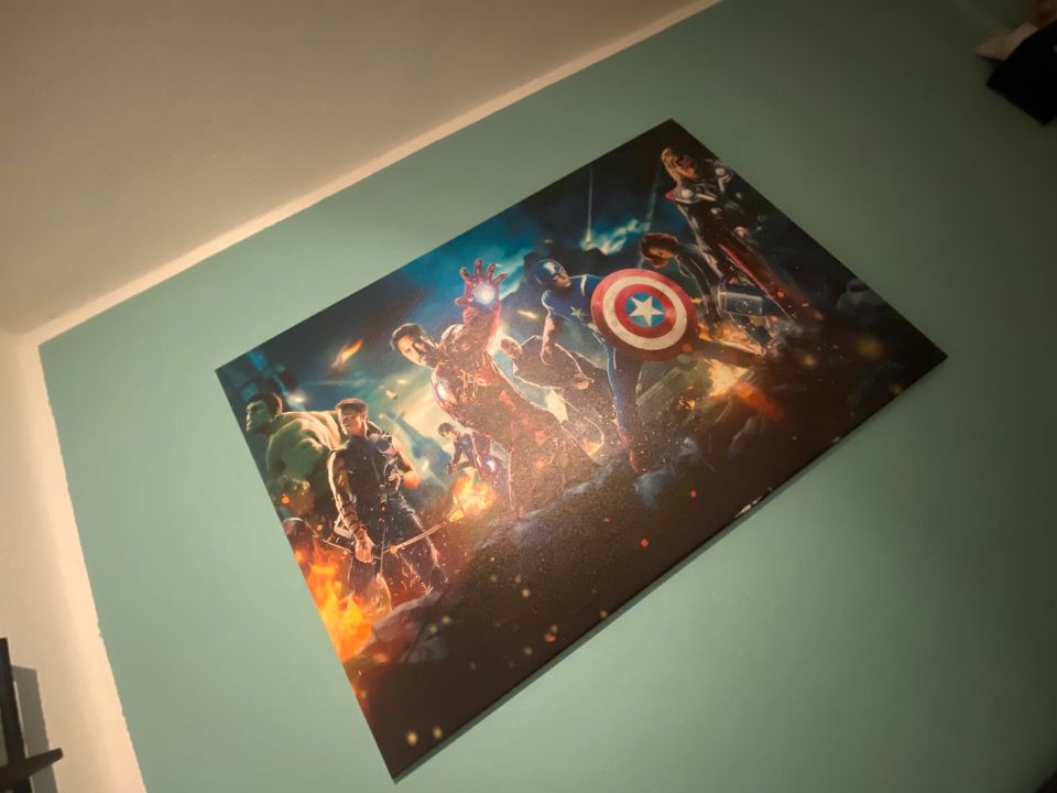 Marvel Bild Leinwand in Weibern