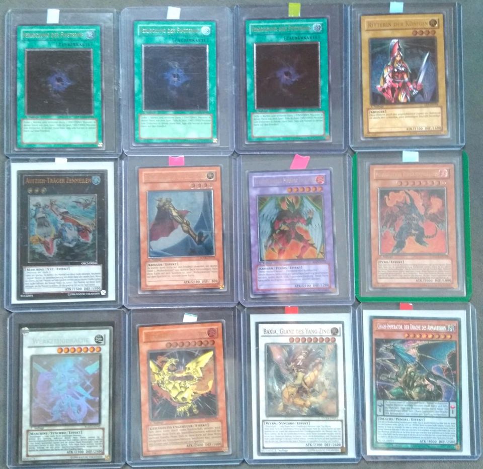 Yugioh Ultimate und Ghost Rare Sammlung in Untersiemau