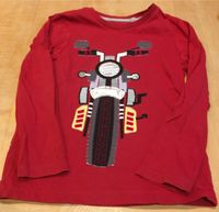 ❤️❤️❤️ langarm Shirt Gr. 128 Motorrad rot Silber Bayern - Feldkirchen-Westerham Vorschau