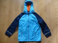 Jacke Junge Gr 128 Topolino blau orange Hai Kapuze Niedersachsen - Wiesmoor Vorschau