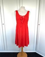 Asos Kleid Gr. S 36 Rot Schnüren Schleife Sommer Niedersachsen - Apen Vorschau