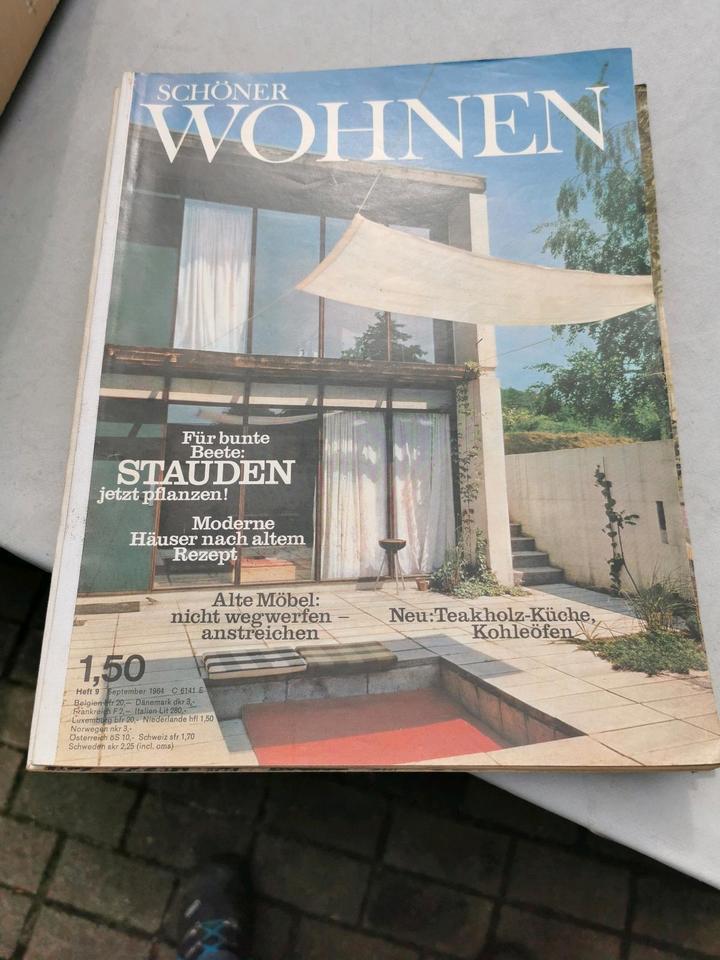 Alte Schöner Wohnen/ Das Haus/ Architektur Hefte 1960er in Stade