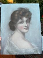 Antik Porträt einer Frau Pastell signiert 1897 J Nordrhein-Westfalen - Bergisch Gladbach Vorschau