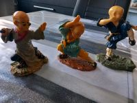 3 Kung Fu Figuren, aus Keramik ca 13 cm Bayern - Hollstadt Vorschau