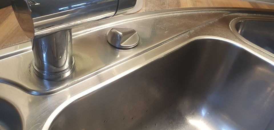 Eckspüle Küchenspüle Spülbecken BLANCO Delta Edelstahl in Achim