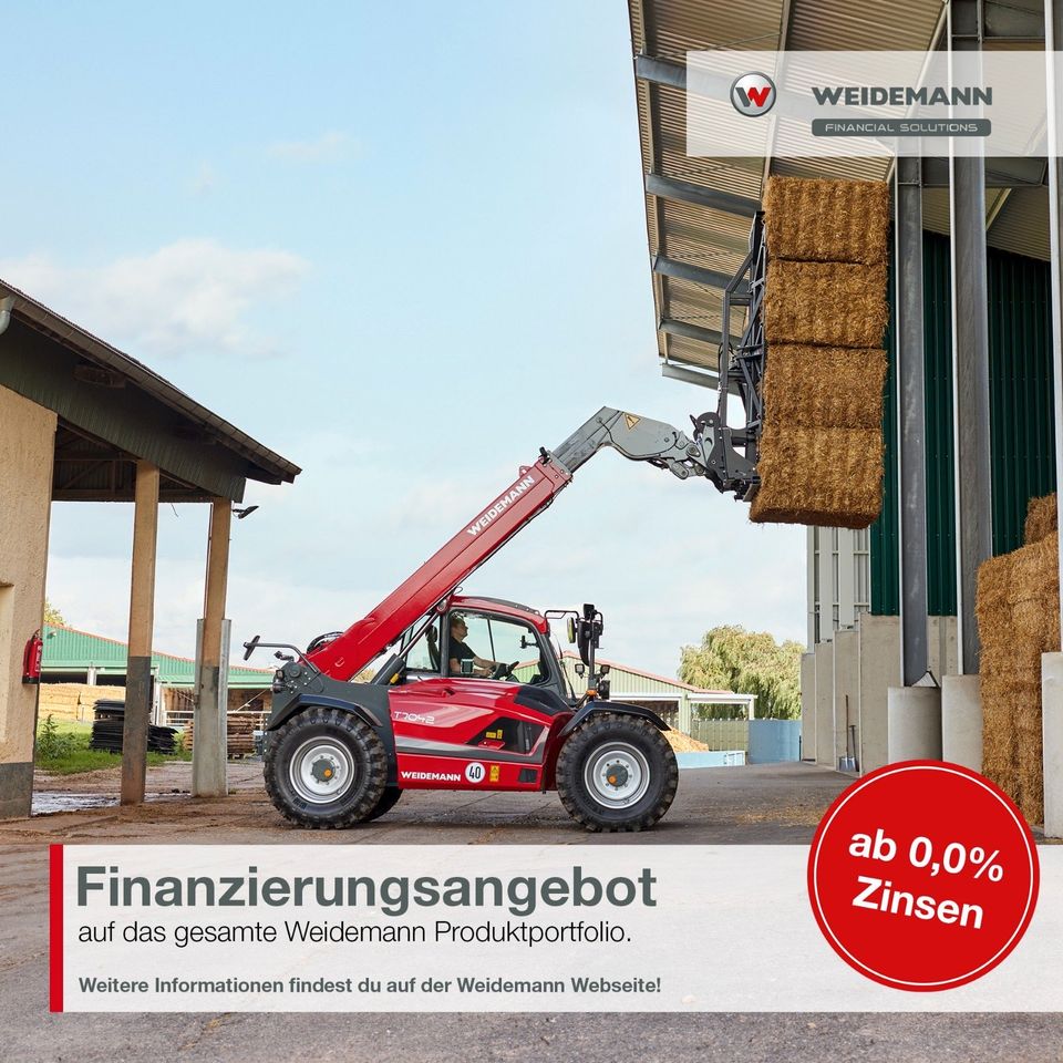 Weidemann 4080T Basic Line - Angebot inklusive Anbaugeräte - in Erbach