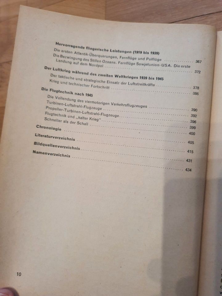 Buch Gerhard Wissmann Geschichte der Luftfahrt 1960 in Halle
