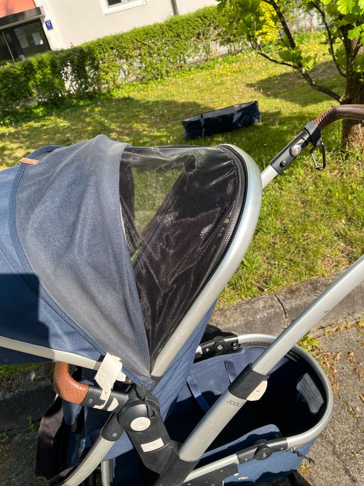 Kinderwagen Joolz Geo2 Earth Parrot Blue mit Zubehör in München