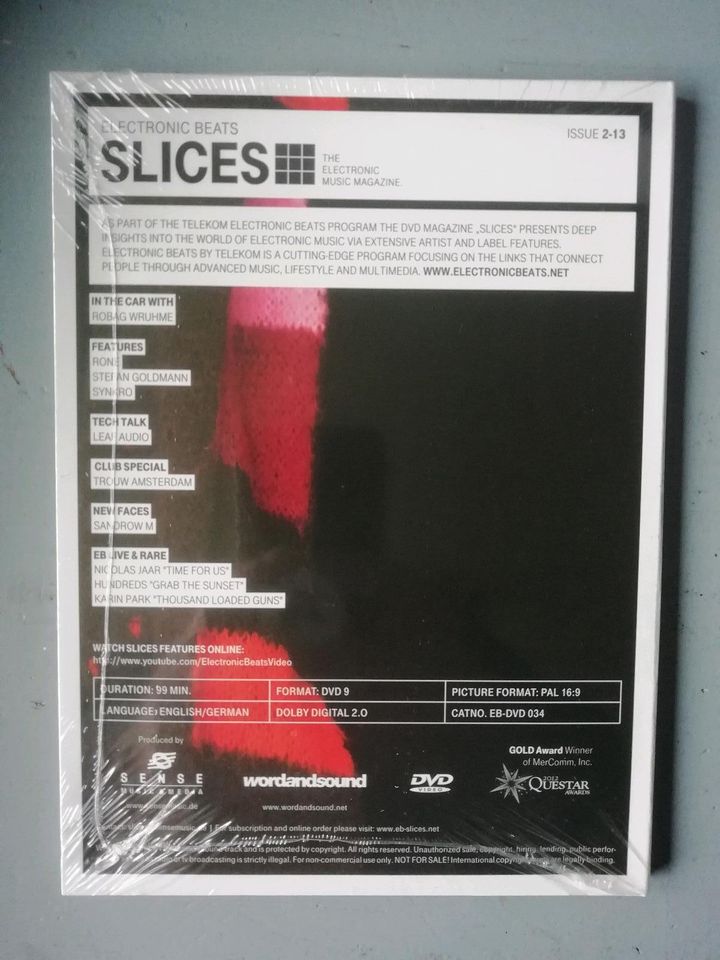 NEU OVP SLICES THE ELECTRONIC MUSIC MAGAZINE DVD! in Hamburg