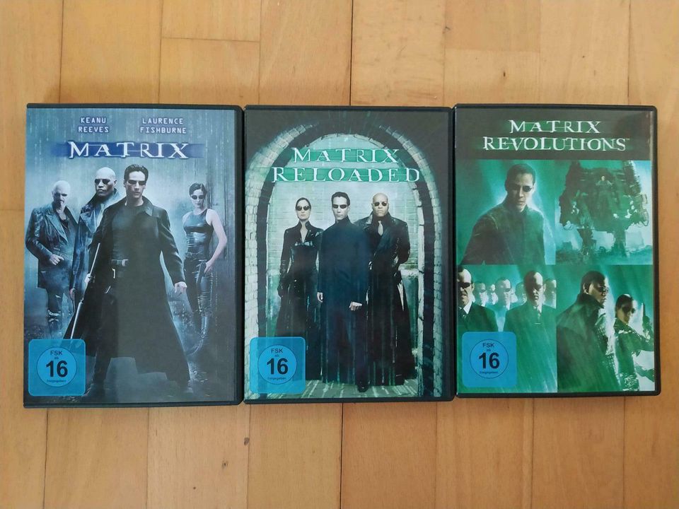 Matrix DVD , Matrix Reloaded und Revolutions in Kappel-Grafenhausen