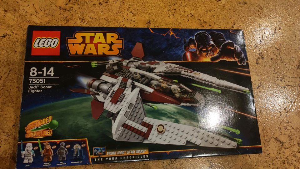 Lego Star wars Raumschiff 75051 Jedi Scout Fighter in Volkach