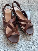 Camper Plateau Leder-Sandalen 41 braun wenig getragen Bonn - Beuel Vorschau